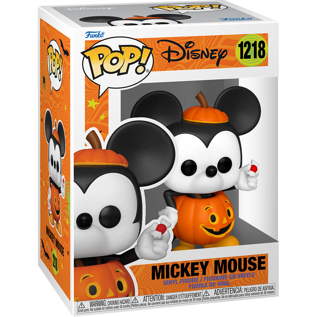 Imagen de Figura Pop Disney Truco Trato Mickey parte de nuestra colección en Espadas y más, sitio oficial.