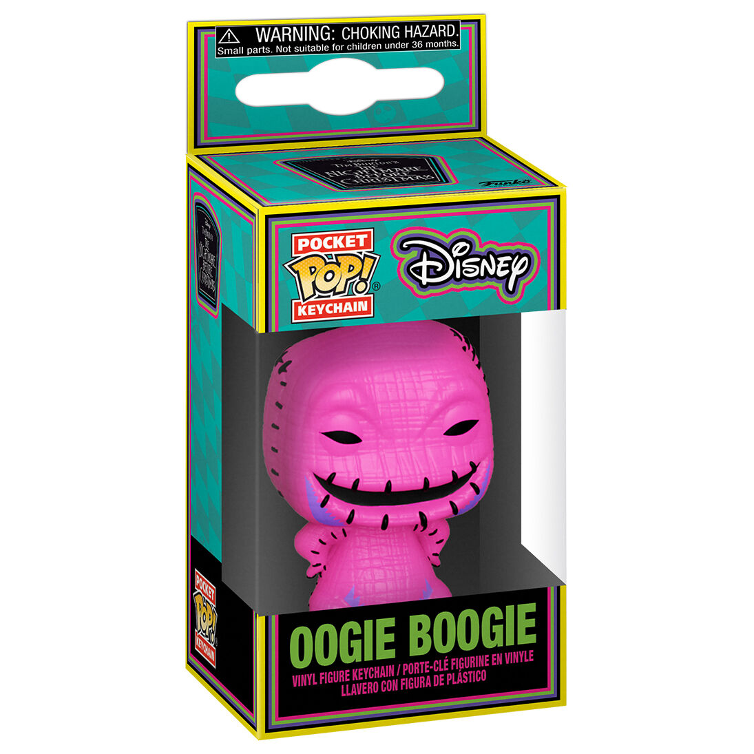 Imagen de Llavero Pocket Pop Disney Pesadilla Antes De Navidad Oogie parte de nuestra colección en Espadas y más, sitio oficial.