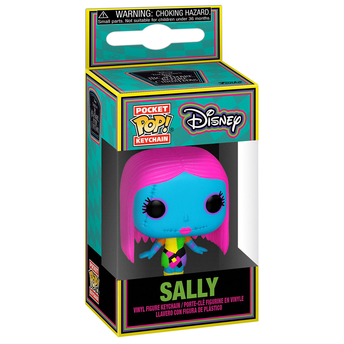 Imagen 3 - Llavero Pocket Pop Disney Pesadilla Antes De Navidad Sally