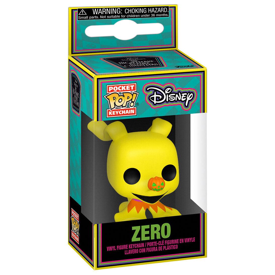 Imagen de Llavero Pocket Pop Disney Pesadilla Antes De Navidad Zero parte de nuestra colección en Espadas y más, sitio oficial.