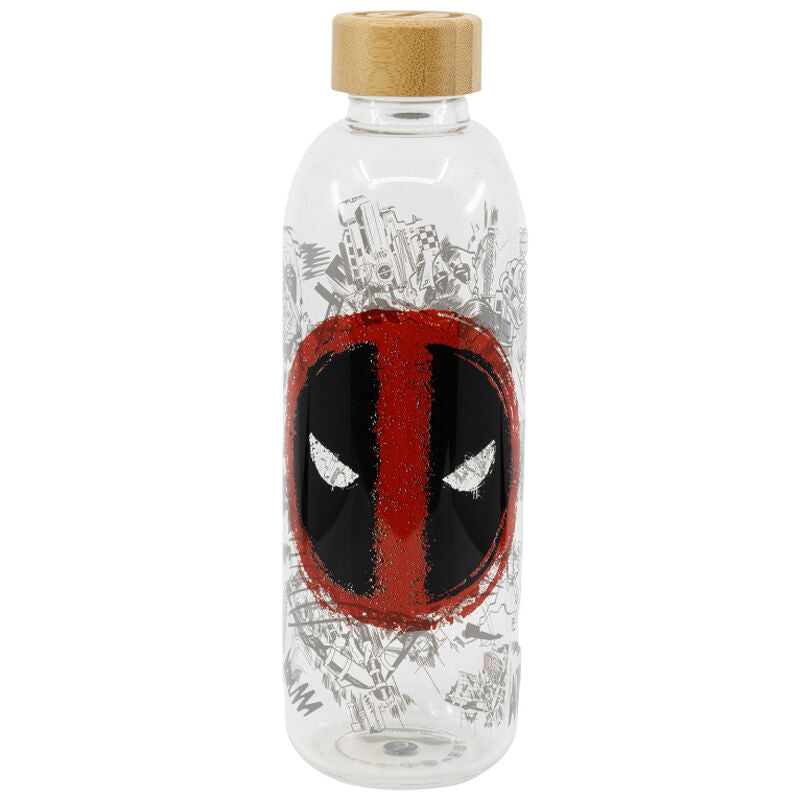 Imagen de Botella Cristal Deadpool Marvel 1030Ml parte de nuestra colección en Espadas y más, sitio oficial.