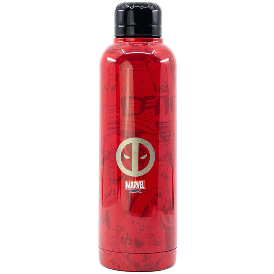Imagen 2 de Botella Termo Acero Inoxidable Deadpool Marvel 515Ml