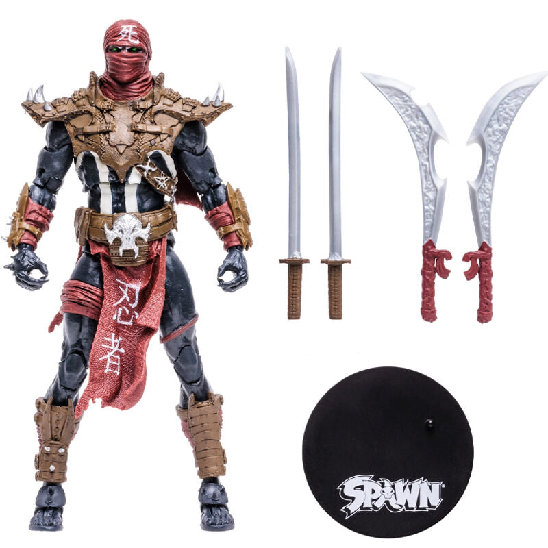 Imagen de Figura Spawn Ninja Spawn Evolutions parte de nuestra colección en Espadas y más, sitio oficial.