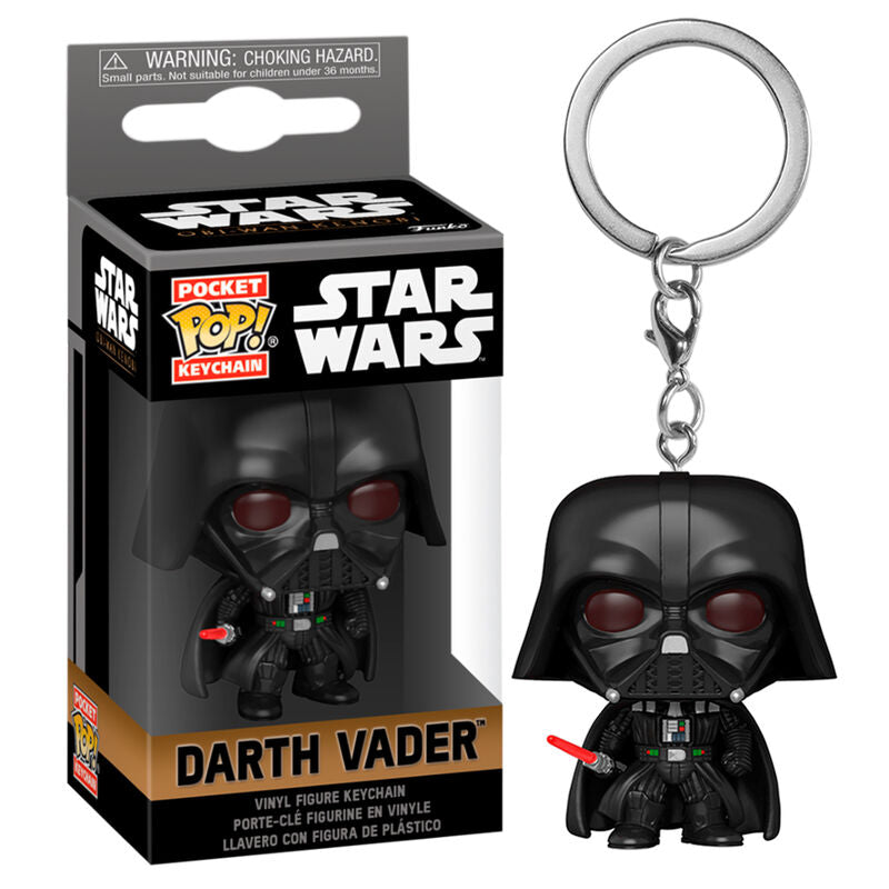 Imagen 1 - Llavero Pocket Pop Star Wars Obi-wan Darth Vader