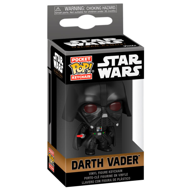 Imagen 2 - Llavero Pocket Pop Star Wars Obi-wan Darth Vader