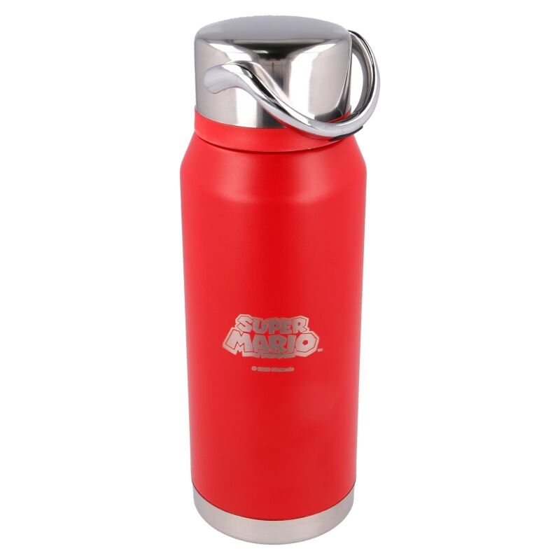 Imagen 3 de Botella Termo Acero Inoxidable Super Mario Bros Nintendo 505Ml