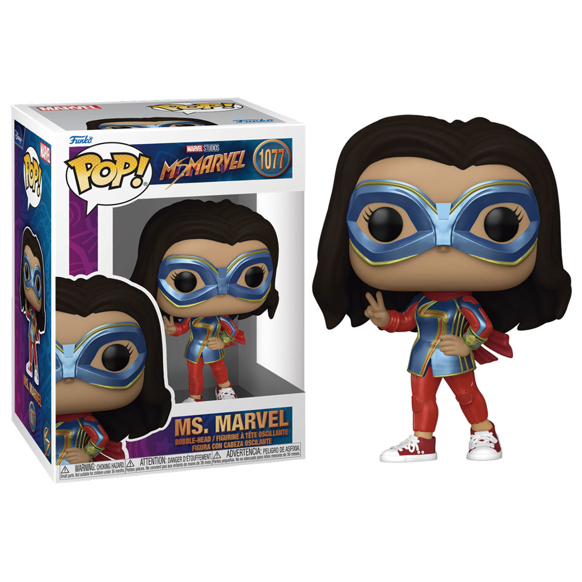 Imagen 1 de Figura Pop Marvel Ms. Marvel
