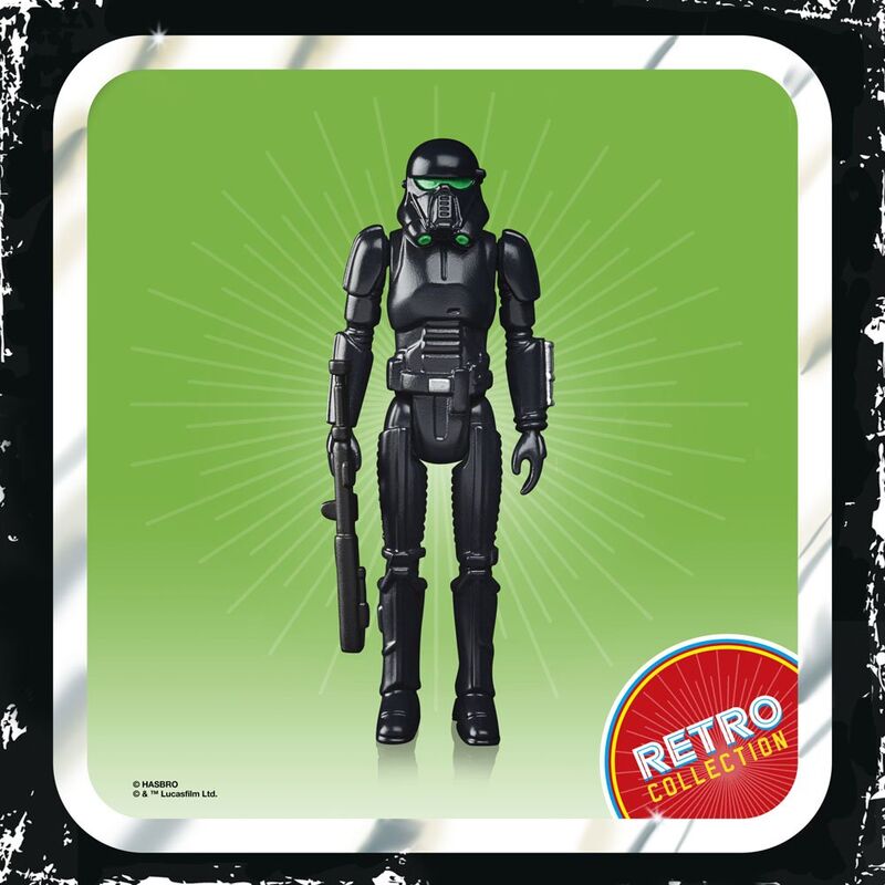 Imagen 3 - Figura Imperial Death Trooper Retro Collection The Mandalorian Star Wars 9,5Cm