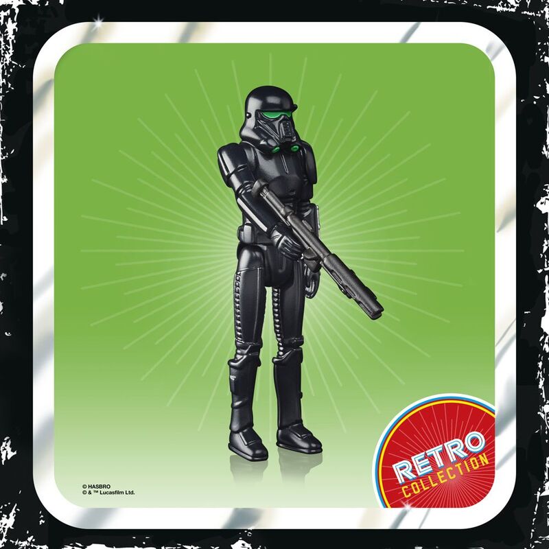 Imagen 5 - Figura Imperial Death Trooper Retro Collection The Mandalorian Star Wars 9,5Cm