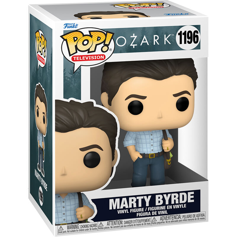Imagen de Figura Pop Ozark Marty Byrde parte de nuestra colección en Espadas y más, sitio oficial.