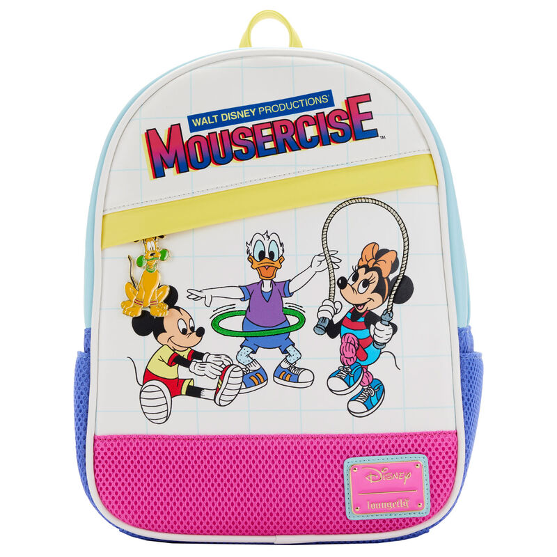Imagen de Mochila Mousercise Disney Loungefly 30Cm parte de nuestra colección en Espadas y más, sitio oficial.