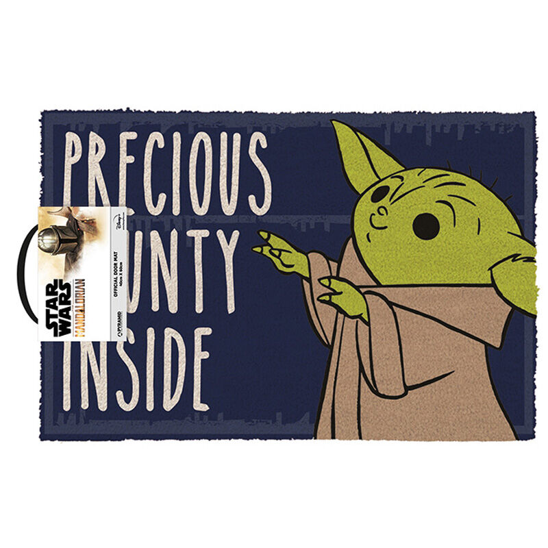 Imagen de Felpudo Precious Bounty Inside The Mandalorian Star Wars parte de nuestra colección en Espadas y más, sitio oficial.