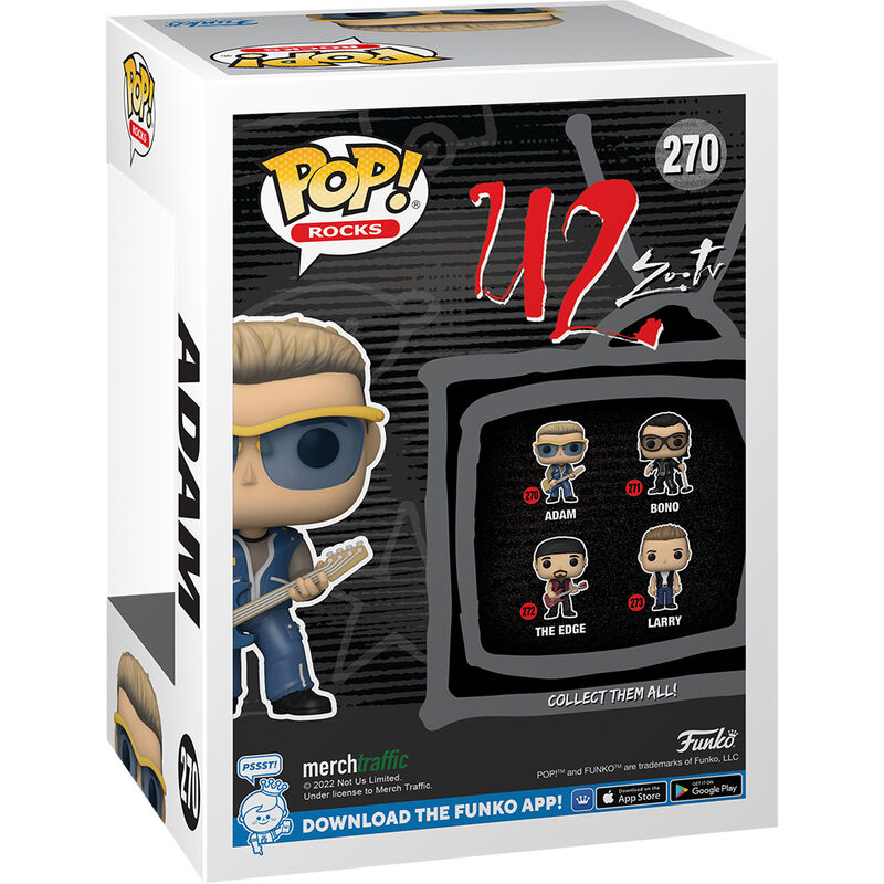 Imagen 4 - Figura Pop U2 Zootv Adam