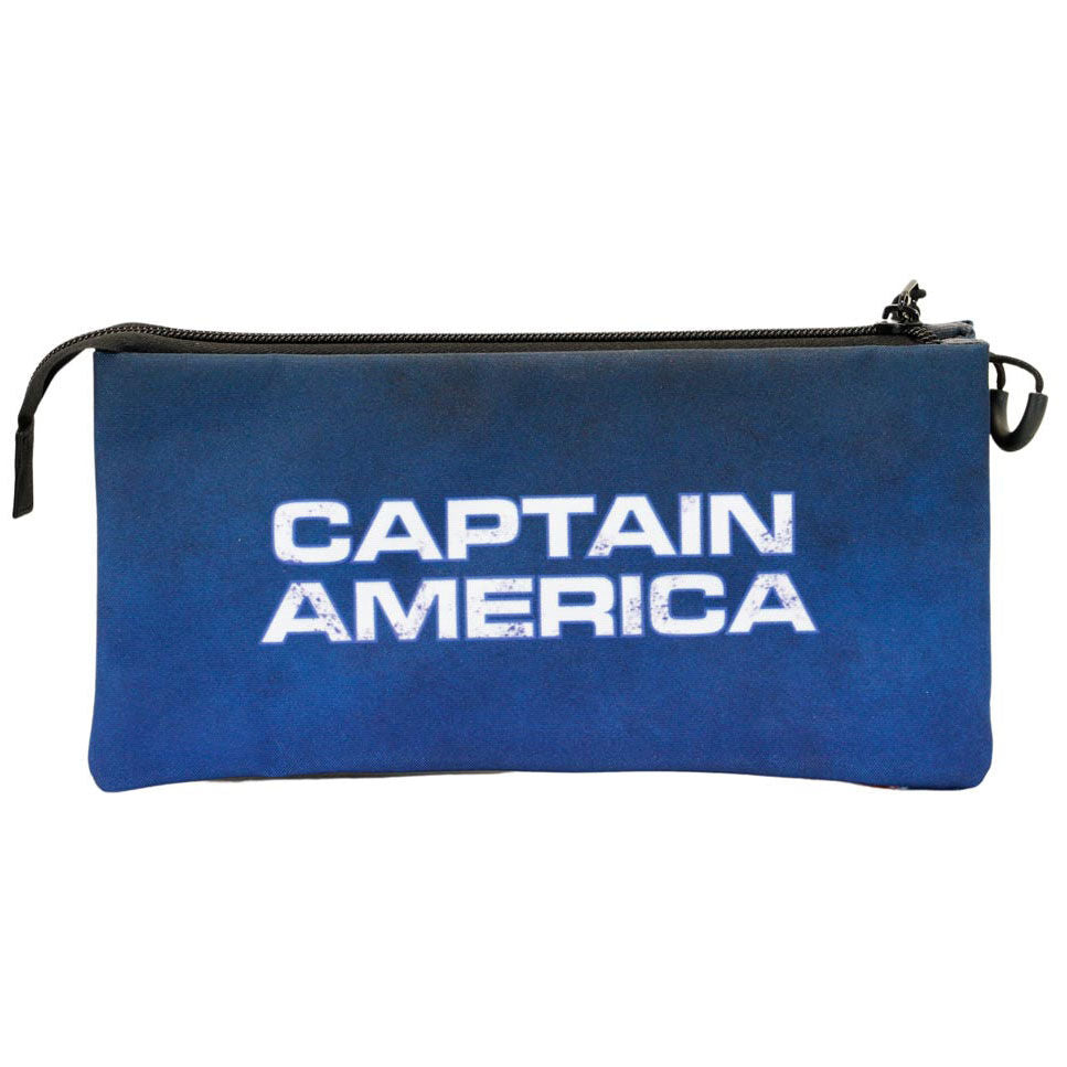 Imagen de Portatodo Full Capitan America Marvel Triple parte de nuestra colección en Espadas y más, sitio oficial.