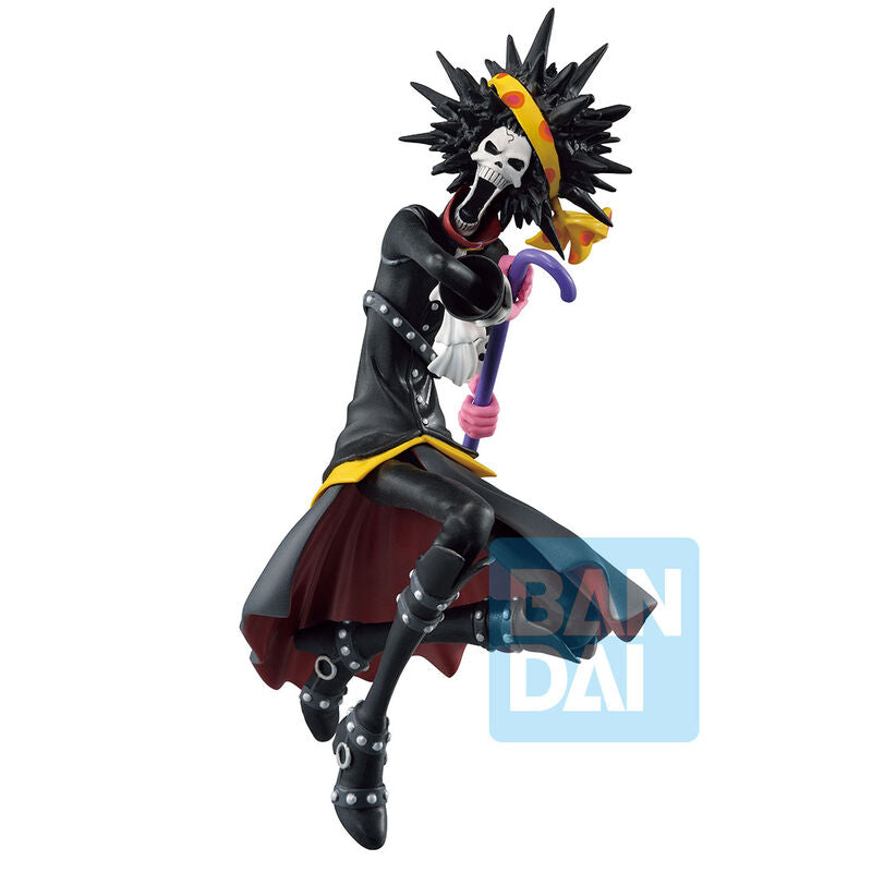 Imagen de Figura Ichibansho Brook Film Red More Beat One Piece 16,5Cm parte de nuestra colección en Espadas y más, sitio oficial.