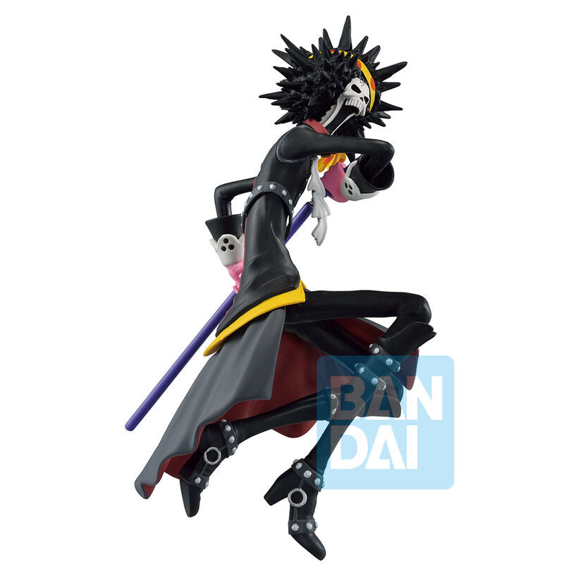 Imagen de Figura Ichibansho Brook Film Red More Beat One Piece 16,5Cm parte de nuestra colección en Espadas y más, sitio oficial.