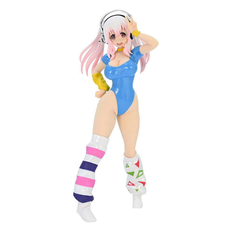 Imagen 1 - Figura Super Sonico 80 Another Color Blue Super Sonico 18Cm