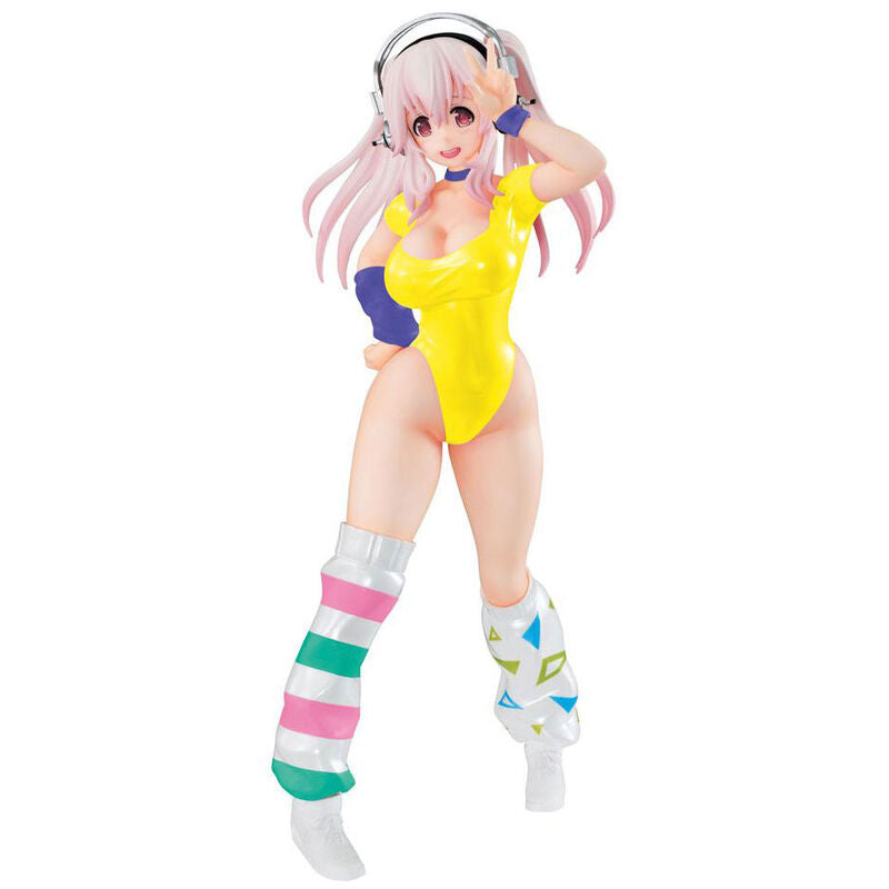 Imagen 1 - Figura Super Sonico 80 Another Color Blue Yellow Sonico 18Cm