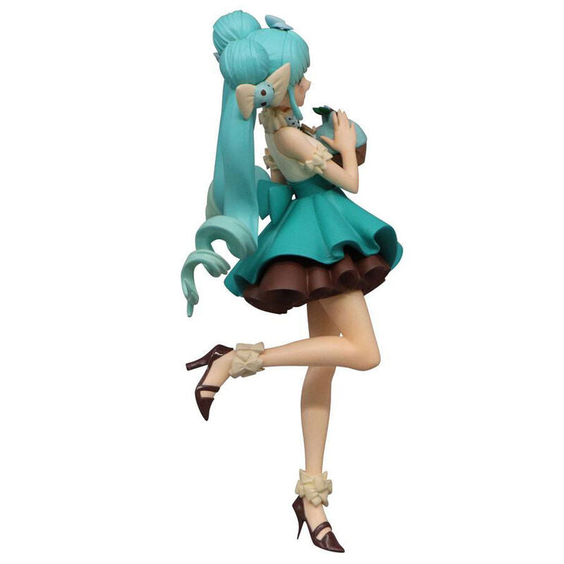Imagen de Figura Hatsune Miku Chocolate Mint Sweet Sweets Hatsune Miku 17Cm parte de nuestra colección en Espadas y más, sitio oficial.