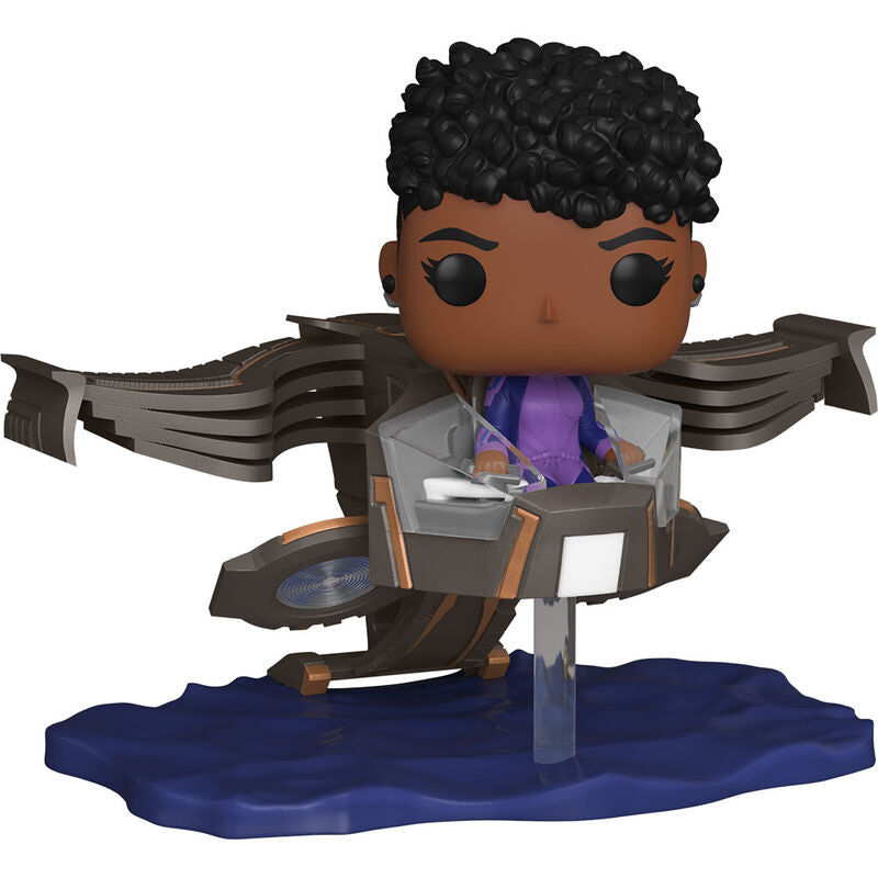 Imagen de Figura Pop Black Panther Wakanda Forever Shuri In Sunbird parte de nuestra colección en Espadas y más, sitio oficial.