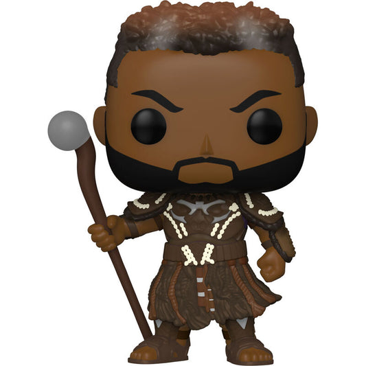 Imagen de Figura Pop Black Panther Wakanda Forever M Baku parte de nuestra colección en Espadas y más, sitio oficial.