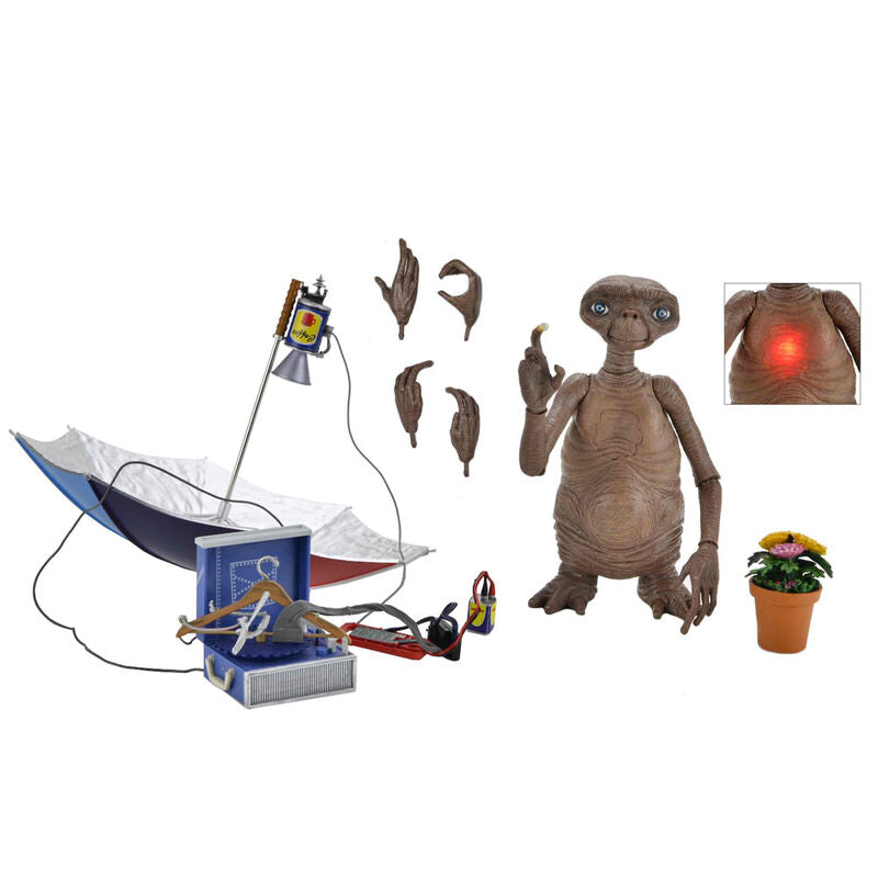 Imagen 1 - Figura Ultimate Deluxe E.t 40 Aniversario E.t El Extraterrestre 12Cm
