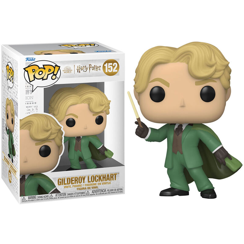 Imagen de Figura Pop Harry Potter Gilderoy Lockhart parte de nuestra colección en Espadas y más, sitio oficial.