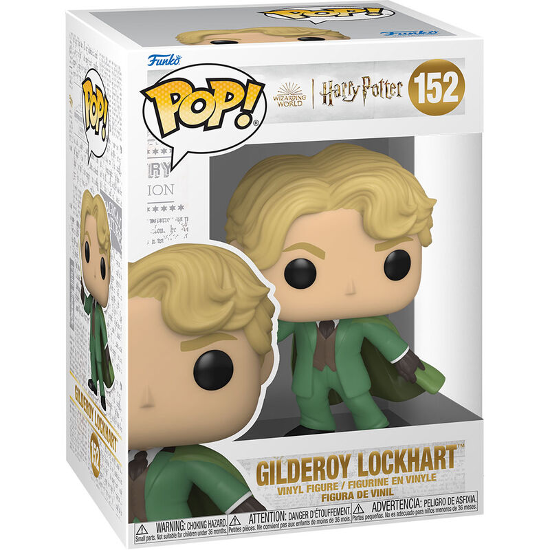 Imagen de Figura Pop Harry Potter Gilderoy Lockhart parte de nuestra colección en Espadas y más, sitio oficial.
