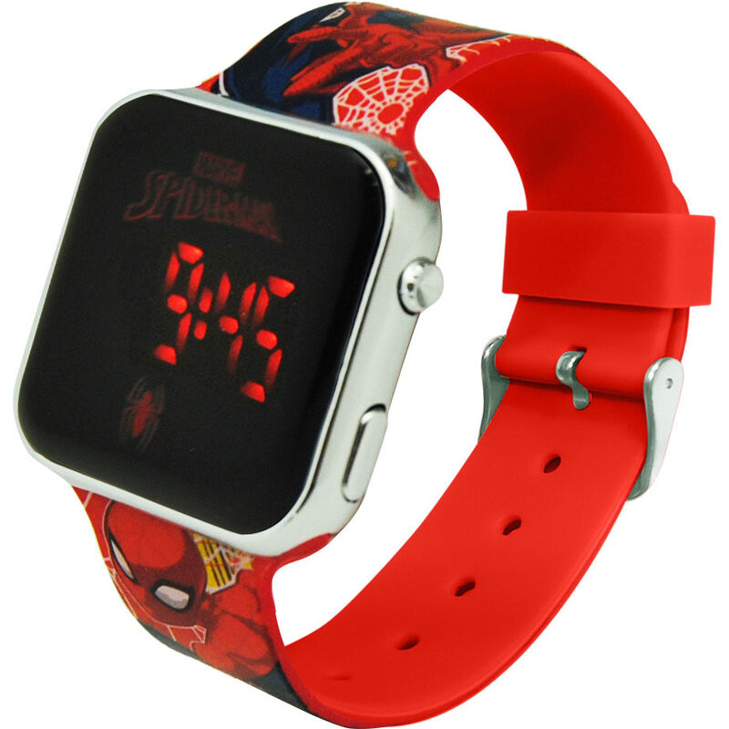 Imagen de Reloj Led Spiderman Marvel 2 parte de nuestra colección en Espadas y más, sitio oficial.