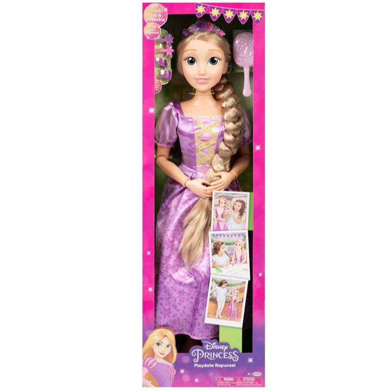 Imagen de Muñeca Rapunzel Enredados Disney 80Cm parte de nuestra colección en Espadas y más, sitio oficial.