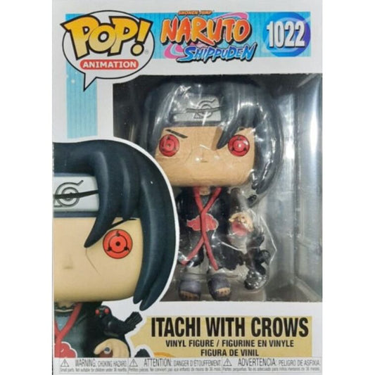 Imagen de Figura Pop Naruto Shippuden Itachi With Crows Exclusive parte de nuestra colección en Espadas y más, sitio oficial. Esta imagen describe funko
