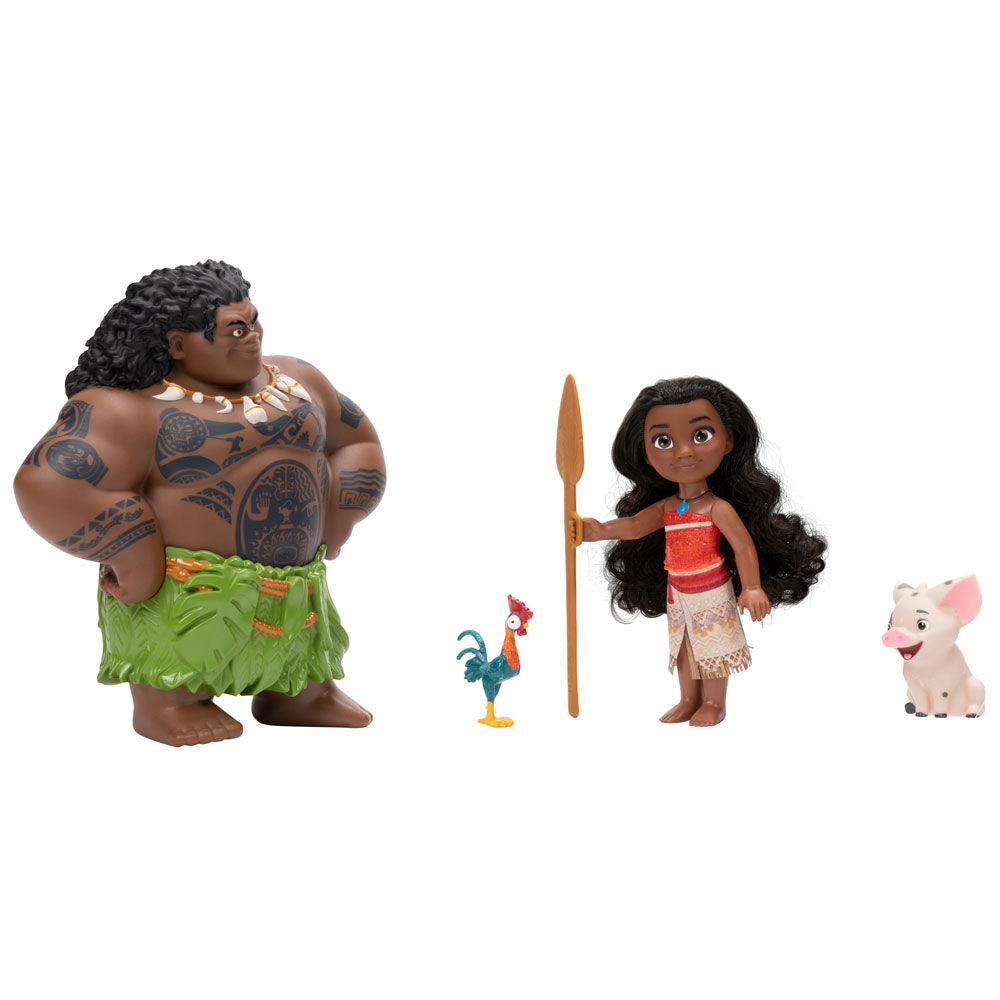 Imagen de Muñeca Moana + Mauhi Petite Vaiana Disney parte de nuestra colección en Espadas y más, sitio oficial.
