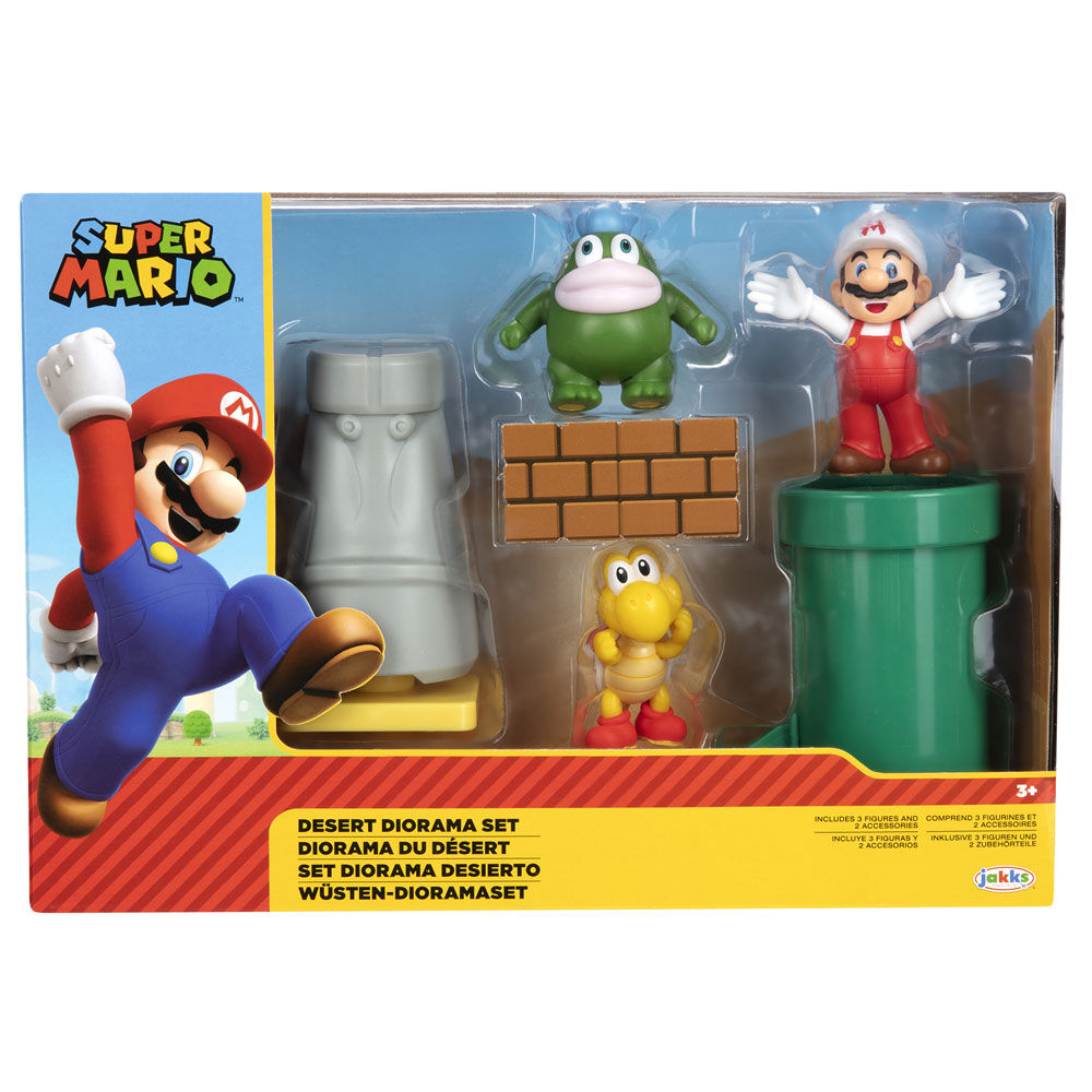 Imagen 1 - Blister Diorama Desert Super Mario Bros 6Cm