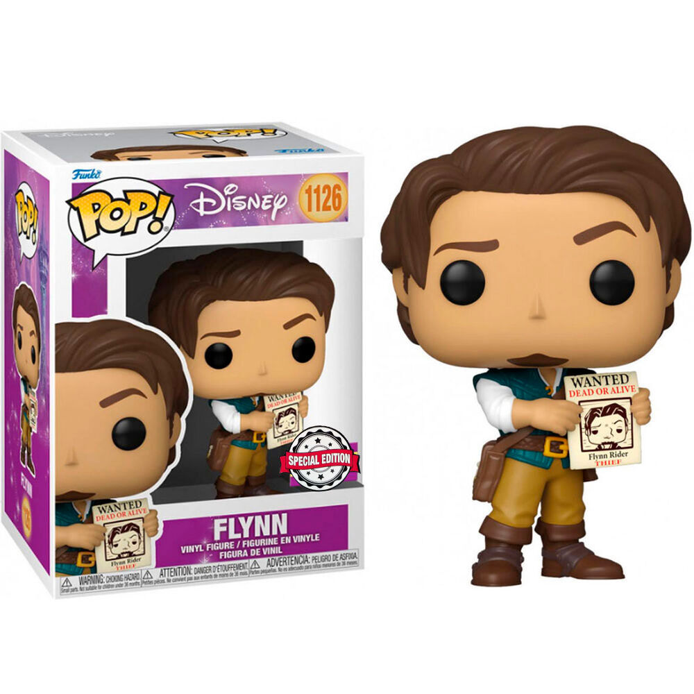 Imagen 2 - Figura Pop Disney Enredados Flynn Exclusive