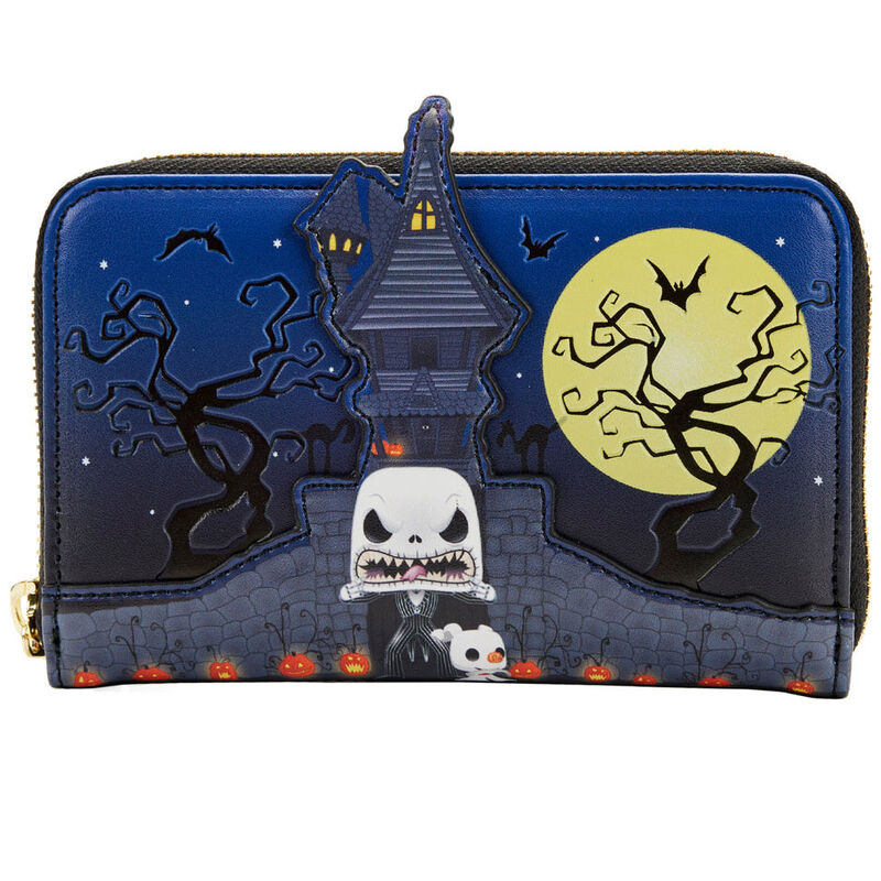 Imagen de Cartera Jack Skellington Pesadilla Antes De Navidad Disney Loungefly parte de nuestra colección en Espadas y más, sitio oficial.