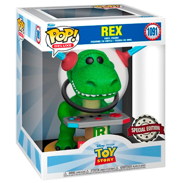 Imagen 1 - Figura Pop Disney Pixar Toy Story Rex Exclusive