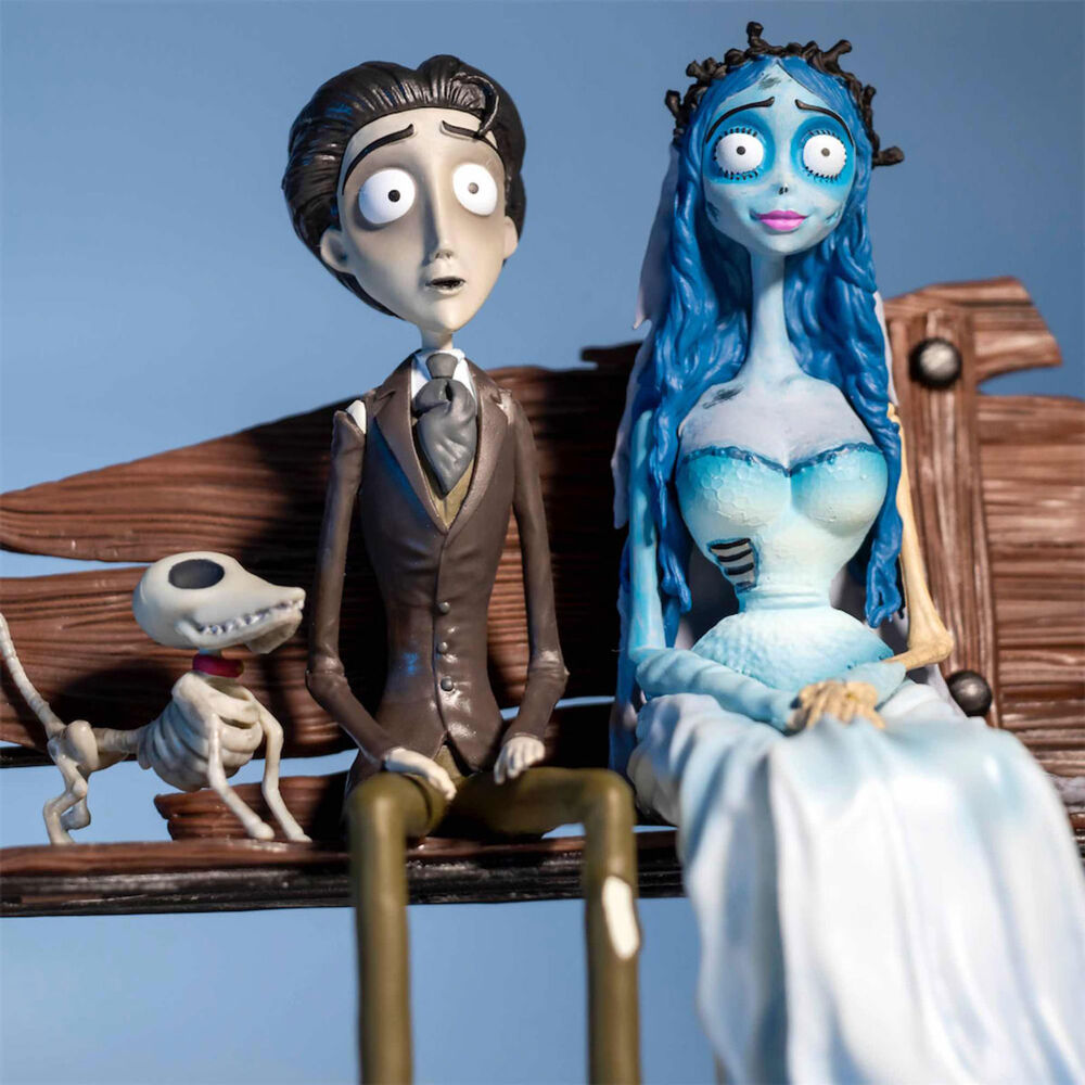 Imagen de Figura Emily Y Victor La Novia Cadaver parte de nuestra colección en Espadas y más, sitio oficial.
