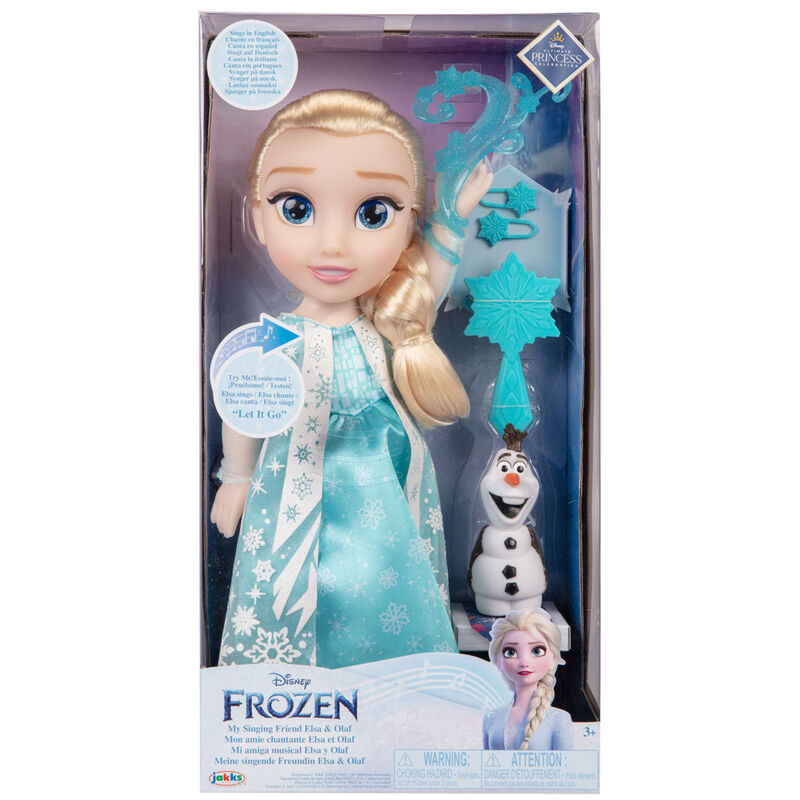 Imagen 1 - Muñeca Elsa Frozen 2 Disney 38Cm Musical