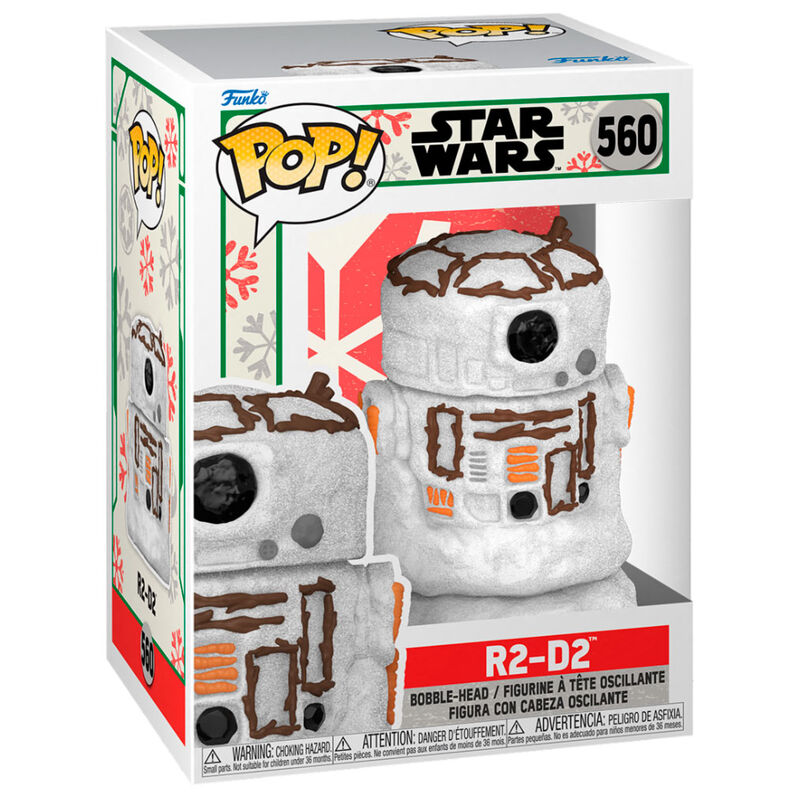 Imagen de Figura Pop Star Wars Holiday R2-D2 parte de nuestra colección en Espadas y más, sitio oficial.