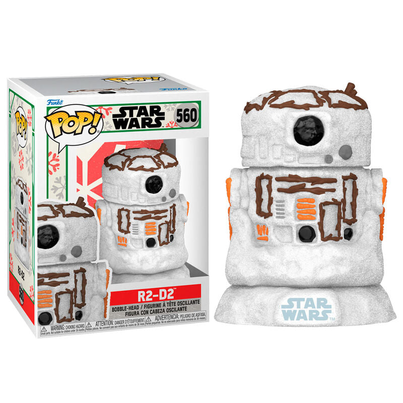 Imagen de Figura Pop Star Wars Holiday R2-D2 parte de nuestra colección en Espadas y más, sitio oficial.