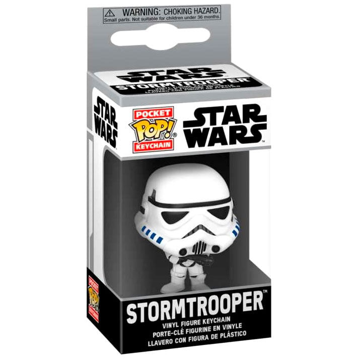 Imagen 2 - Llavero Pocket Pop Star Wars Stormtrooper