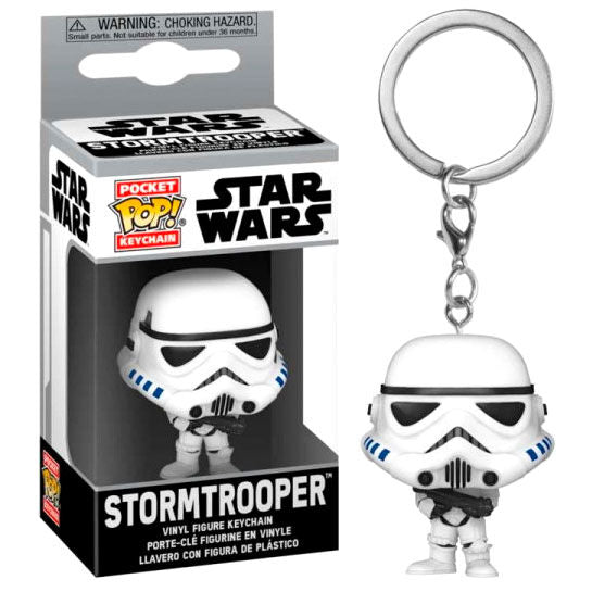 Imagen 3 - Llavero Pocket Pop Star Wars Stormtrooper