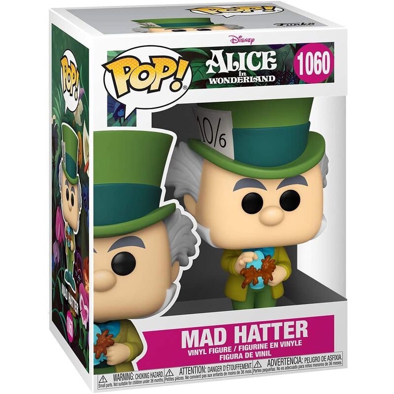 Imagen de Figura Pop Disney Alicia En El Pais De Las Maravillas Mad Hatter parte de nuestra colección en Espadas y más, sitio oficial.