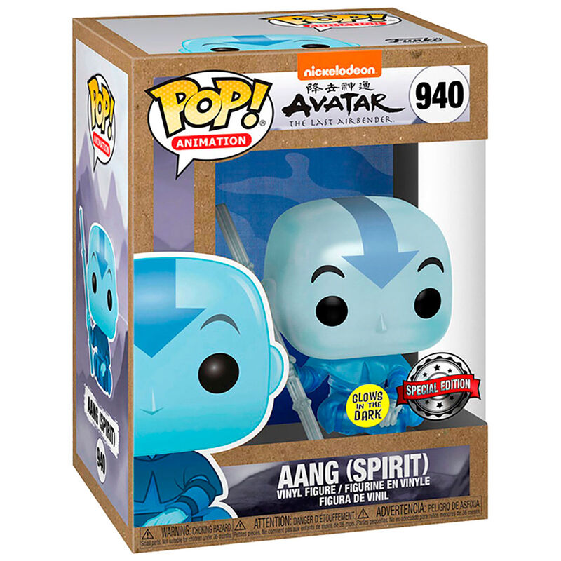 Imagen 1 - Figura Pop Avatar Aang Spirit Exclusive