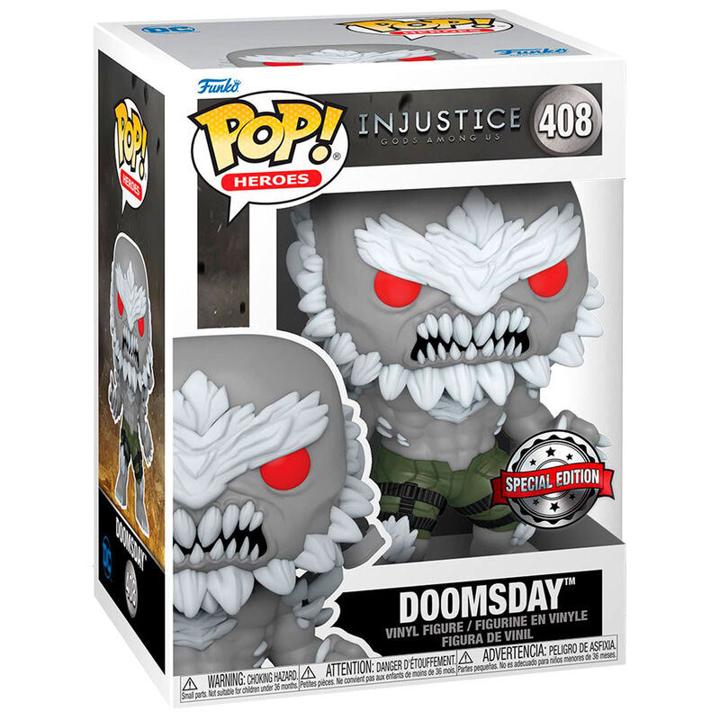 Imagen de Figura Pop Dc Comics Doomsday Exclusive parte de nuestra colección en Espadas y más, sitio oficial.