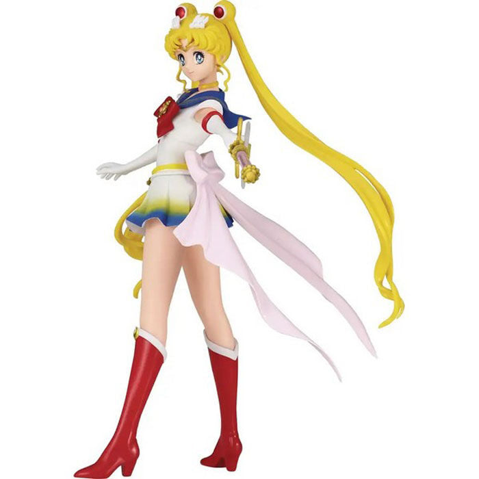 Imagen 5 - Figura Super Sailor Moon Ver.a Glitter Glamours Pretty Guardian Eternal The Movie Sailor Moon 23Cm