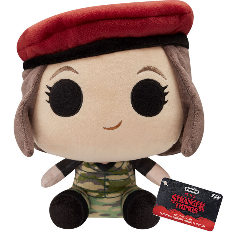 Imagen de Peluche Hunter Robin Stranger Things 17,5Cm parte de nuestra colección en Espadas y más, sitio oficial.