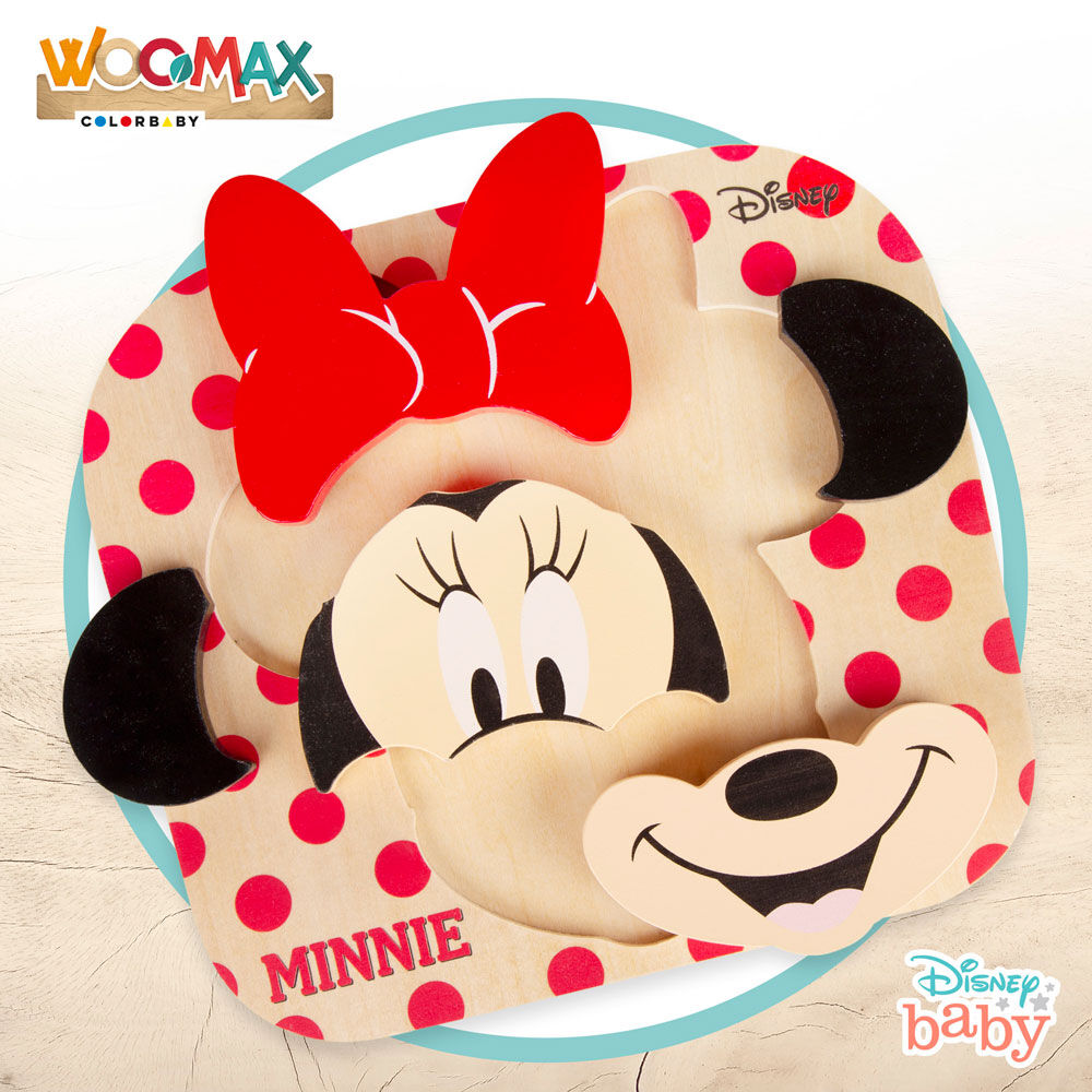 Imagen 2 - Puzzle Madera Minnie Disney