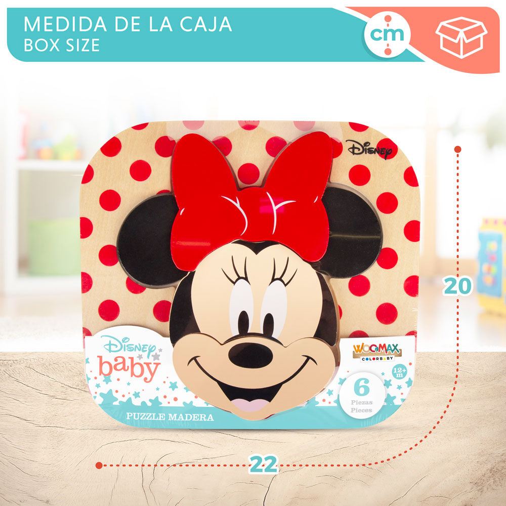 Imagen 5 - Puzzle Madera Minnie Disney