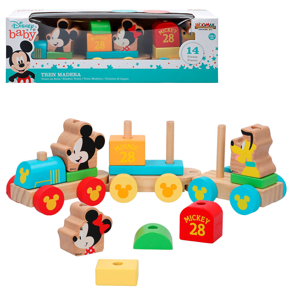 Imagen 1 - Tren Baby Disney Madera